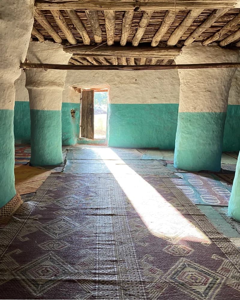 Inside Mosque - Heritage Site